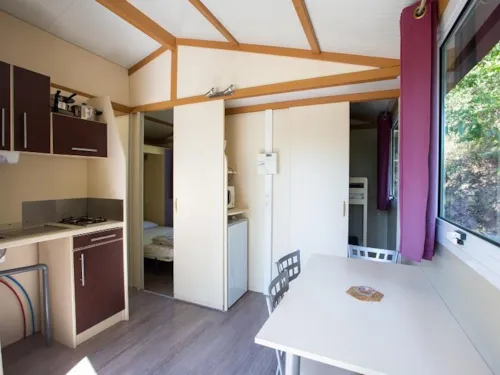 Mietunterkunft - Klassiches Chalet Chêne 2 Ch. - image n°2 - Camping La Marette Sites & Paysages
