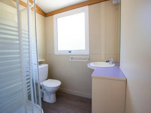 Mietunterkunft - Klassiches Chalet Chêne 2 Ch. - image n°5 - Camping La Marette Sites & Paysages