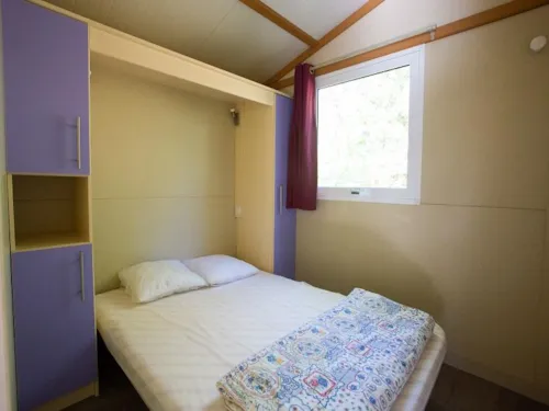 Mietunterkunft - Klassiches Chalet Chêne 2 Ch. - image n°3 - Camping La Marette Sites & Paysages