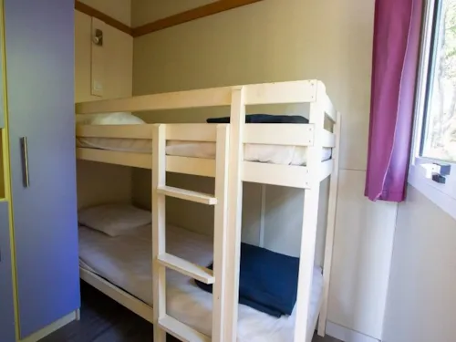 Mietunterkunft - Klassiches Chalet Chêne 2 Ch. - image n°4 - Camping La Marette Sites & Paysages