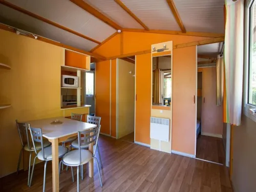 Mietunterkunft - Komfort Chalet Douglas 2 Ch. - image n°4 - Camping La Marette Sites & Paysages