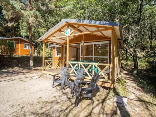 Mietunterkunft - Komfort Hütte Châtaignier 3 Ch. - image n°2 - Camping La Marette Sites & Paysages