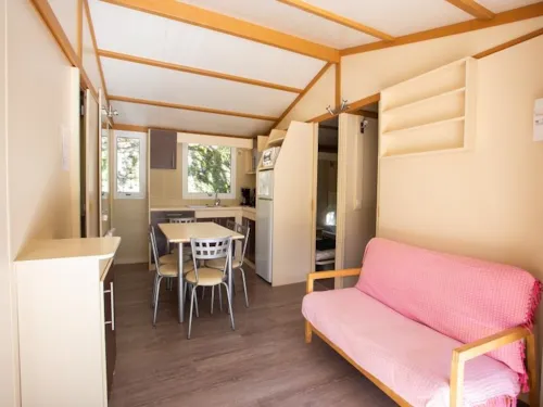 Mietunterkunft - Komfort Hütte Châtaignier 3 Ch. - image n°4 - Camping La Marette Sites & Paysages