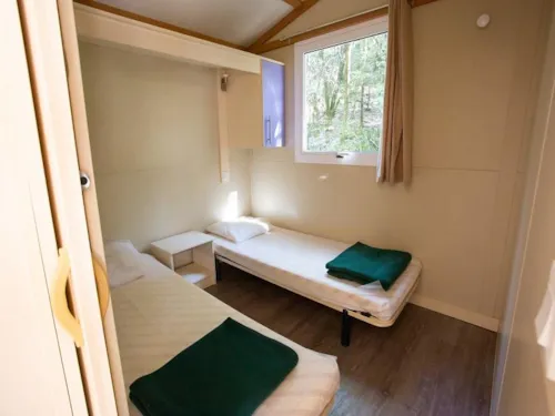 Mietunterkunft - Komfort Hütte Châtaignier 3 Ch. - image n°6 - Camping La Marette Sites & Paysages