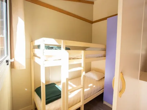 Mietunterkunft - Komfort Hütte Châtaignier 3 Ch. - image n°7 - Camping La Marette Sites & Paysages