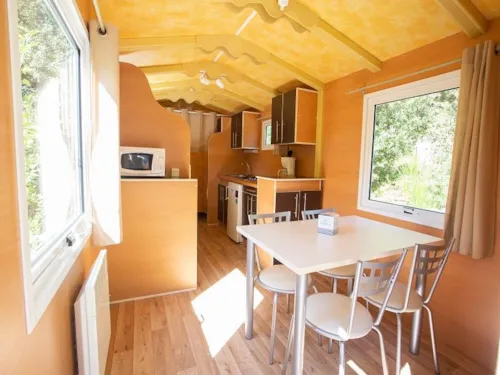 Mietunterkunft - Planwagen Insolite Nature Tanargue 1Ch. - image n°3 - Camping La Marette Sites & Paysages