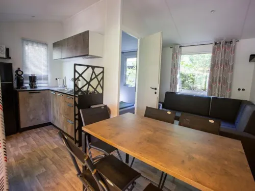 Mietunterkunft - Premium Cottage Chanterelle Trio 3 Ch. Wald - Tv - Spulmaschine - Wifi - image n°4 - Camping La Marette Sites & Paysages