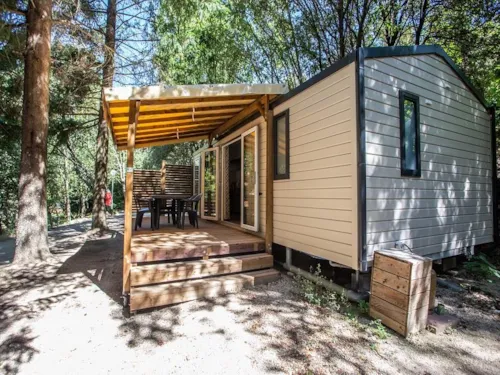 Mietunterkunft - Premium Cottage Chanterelle Duo 2Ch. - Tv - image n°1 - Camping La Marette Sites & Paysages