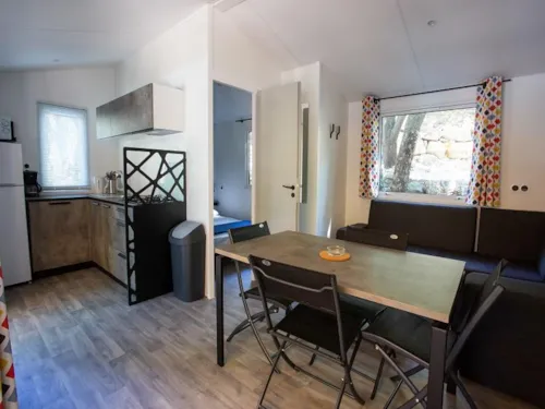 Mietunterkunft - Premium Cottage Chanterelle Duo 2Ch. - Tv - image n°3 - Camping La Marette Sites & Paysages
