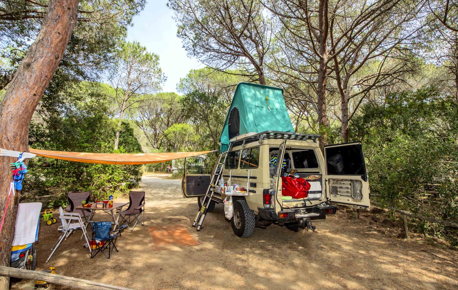 Standplads Autocamper/Campingvogn/Bus/Trailer Telt