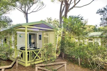 Mietunterkunft - Cottage Club 5 - Petfriendly - Camping Maremma Sans Souci