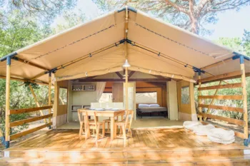 Mietunterkunft - Country Lodge Tent - Camping Maremma Sans Souci