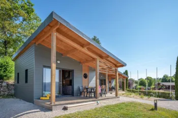 Mietunterkunft - Cottage Lodge Top Tv Seeblick - 35 M² - 2 Schlafzimmer - Clico Chic - Camping Trelachaume