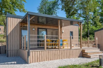 Mietunterkunft - Jura Lodge Top Tv - 32 M² - 2 Schlafzimmer - Clico Chic - Camping Trelachaume