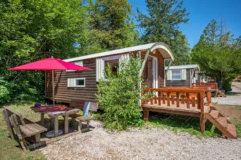 Mietunterkunft - Planwagen Tv - 20 M² - 2 Schlafzimmer - Clico Chic - Camping Trelachaume