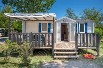 Mietunterkunft - Mobilheim Sun Tv - 28 M² - 2 Schlafzimmer - Clico Chic - Camping Trelachaume