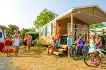 Mietunterkunft - Mobilheim Habana Top Presta - 23 M² - 2 Chambres - Clico Chic - Camping Trelachaume