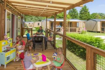 Mietunterkunft - Mobilheim Kids Top Presta - 40 M² - 3 Schlafzimmer - Clico Chic - Camping Trelachaume