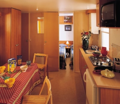 Mobilhome Cabasson - sheltered terrace