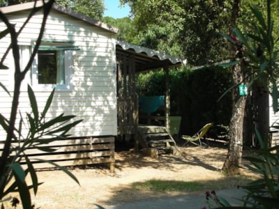 Mobilhome Cabasson - sheltered terrace
