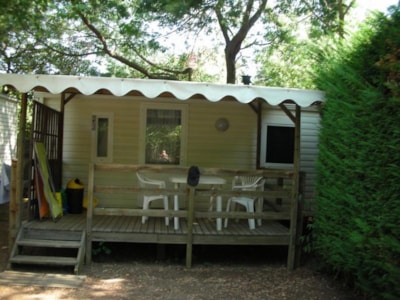 Mobilhome le Lavandou - sheltered terrace