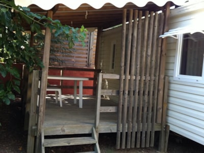 Mobilhome le Lavandou - sheltered terrace