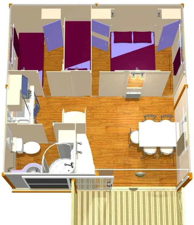 Chalet L'argentière - Terrasse Couverte