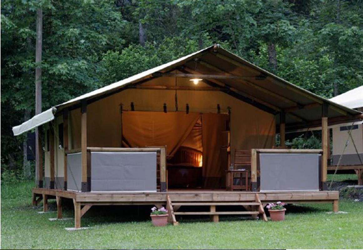 Accommodation - Tente Lodge Cap Bénat - Camping Lou Cabasson