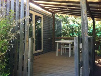 Location - Mobil-Home  Cabasson Supérieur - Terrasse Couverte - Camping Lou Cabasson