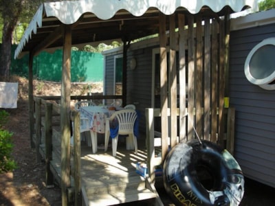 Mobilhome  Cabasson Supérieur - sheltered terrace