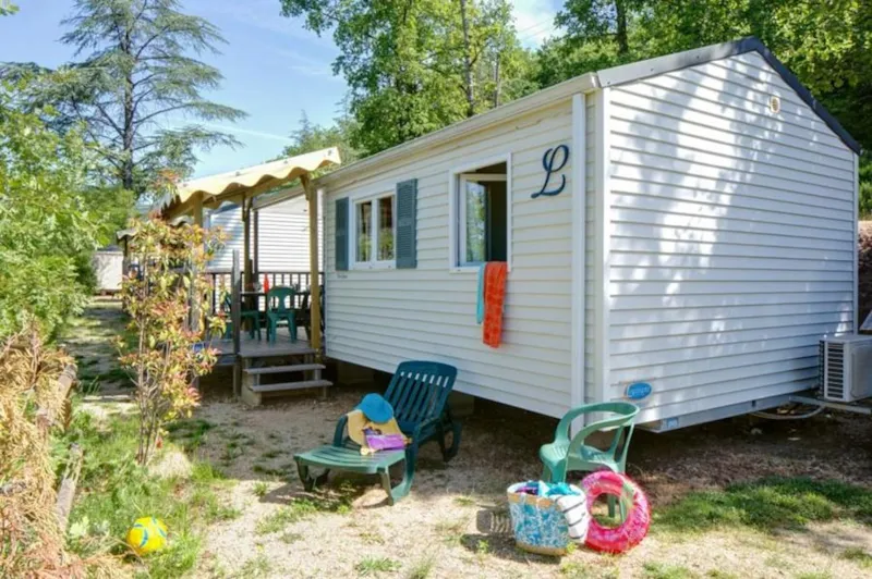 Mobil-Home Le Brégançon - Terrasse Couverte