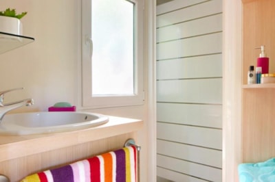 Mobilhome le Brégançon - sheltered terrace