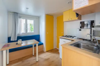 Location - Mobil-Home Tamaris  - Terrasse Couverte - Camping Lou Cabasson