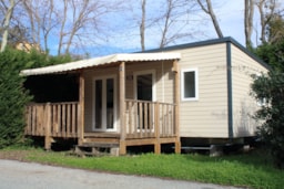 Accommodation - Mobil-Home Le Grand Jardin - Sheltered Terrace - Camping Lou Cabasson