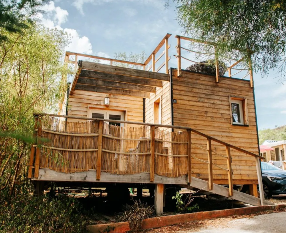 Location - Chalet Le Cap Spa (Max 2 Adultes) - Camping Lou Cabasson