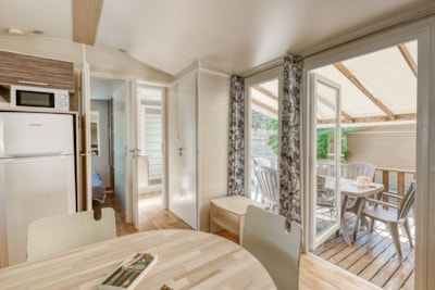 Le Baou Mobile Home  SPA - 33 m² - 3 bedrooms - 15 m² covered patio