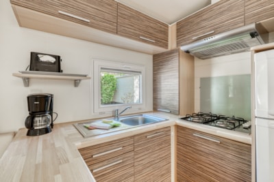Le Baou Mobile Home  SPA - 33 m² - 3 bedrooms - 15 m² covered patio