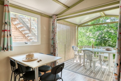 Chalet l'Argentière - 25 m² - 2 bedrooms - 12 m² covered terrace