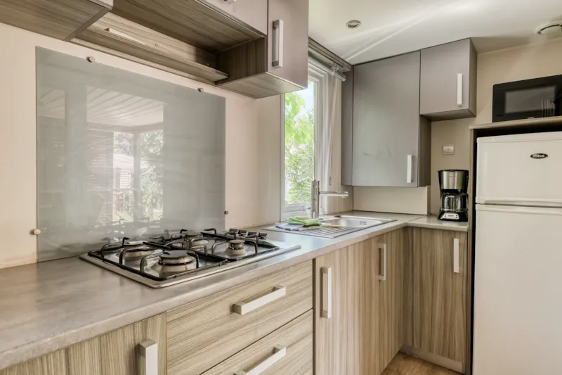 Mobil-Home  Cabasson Supérieur - 30M² - 2 Chambres - Terrasse Couverte 12M²