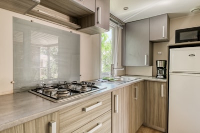 Cabasson Supérieur Mobile Home - 30 m² - 2 bedrooms - 12 m² covered patio
