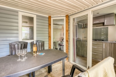 Cabasson Supérieur Mobile Home - 30 m² - 2 bedrooms - 12 m² covered patio