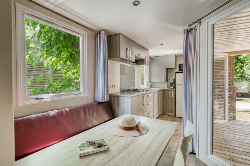 Mobil-Home  Cabasson Supérieur - 30M² - 2 Chambres - Terrasse Couverte 12M²