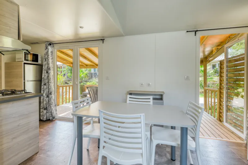 Mobil Home Le Pradet - 29M² - 2 Chambres - Terrasse Couverte 15M²