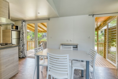 Le PRADET Mobile Home - 29 m² - 2 bedrooms - 15 m² covered patio