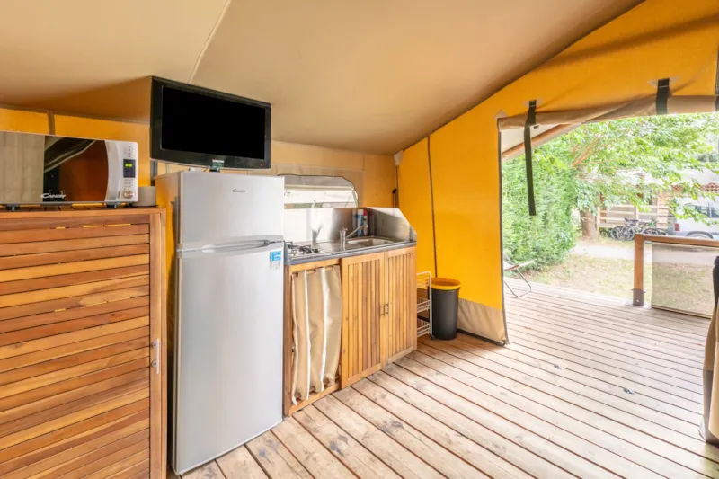 Tente Lodge Cap Bénat - 34M² - 2 Chambres - Terasse Couverte 15M²