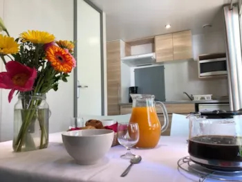 Mietunterkunft - Mobilheim Moon Duo 16M² - Capfun - Domaine Carpe Diem