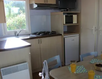Mietunterkunft - Mobilheim Sun Tv - Capfun - Camping Le Cénic