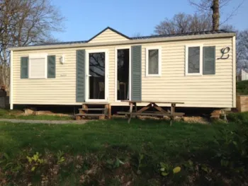 Mietunterkunft - Mobilheim Louisiane Tamaris 3 Zimmer - Camping Le Bosquet