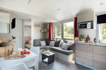 Mietunterkunft - Premium 3 Chambres (-5 Ans) - Camping La Boulinière