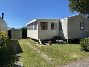 Mietunterkunft - Premium + 3 Chambres Terrasse Bois Et Auvent (Neuf Ou -5 Ans) - Camping La Boulinière